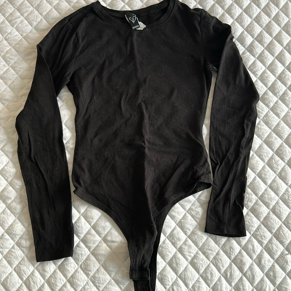 Windsor, black bodysuit. Size small.
